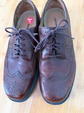 Canyon River Blues Brown Leather Wingtip Oxfords
